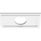 Ekena Millwork Rectangle Architectural Grade PVC Ceiling Medallion, 10"W x 5"H x 3"ID x 3 1/2"C x 1"P, One-Piece CMP10X5RE-03000 - alternate 3